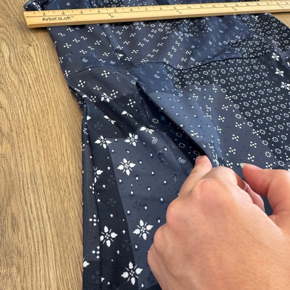 G/FORE Boro Print Tech Pique Sleeveless Golf Dress Size 0 Ladies Athleisure NEW - Picture 8 of 10